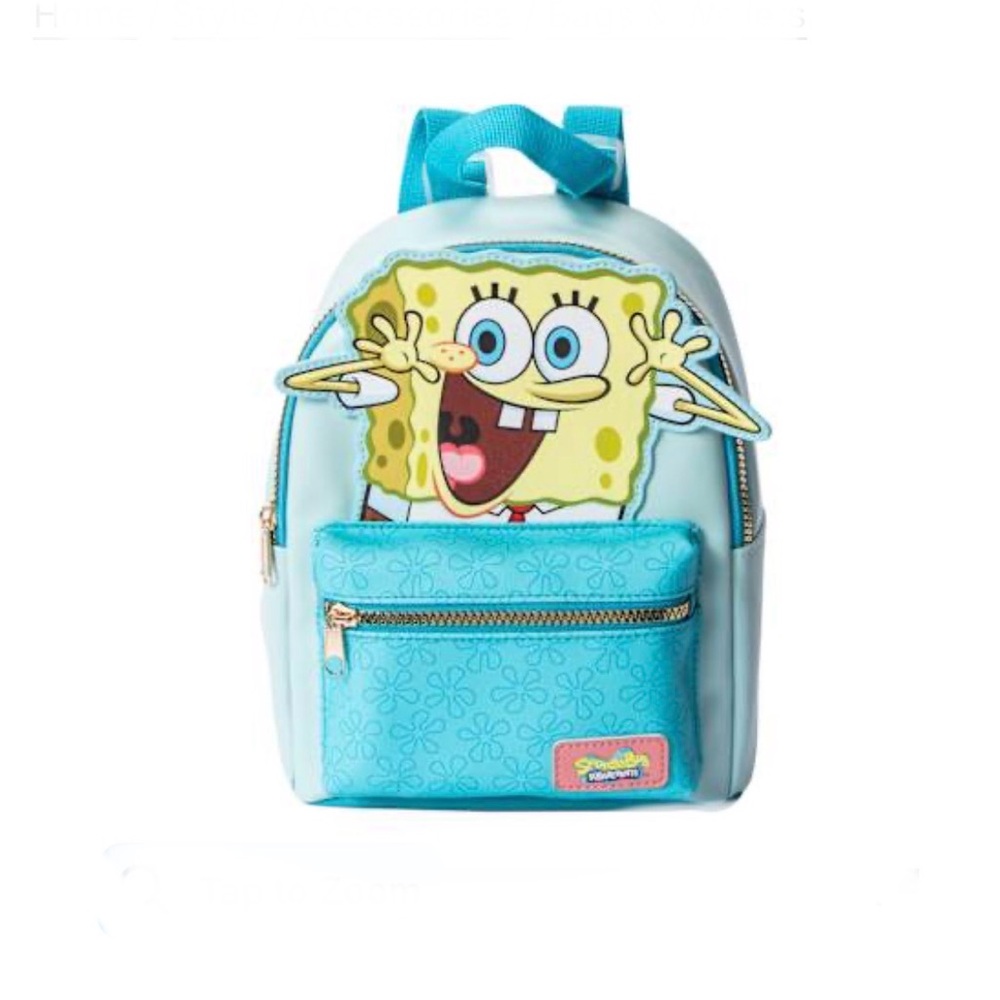 SpongeBob SquarePants Kids Backpack - Light Blue